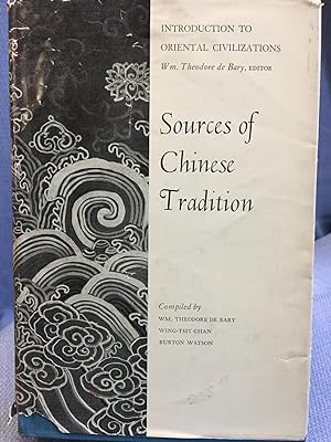 Imagen del vendedor de Sources of Chinese Tradition a la venta por Bryn Mawr Bookstore