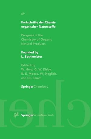 Fortschritte der Chemie organischer Naturstoffe. Progress in the Chemistry of Organic Natural Pro...