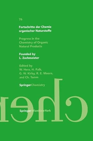 Immagine del venditore per Fortschritte der Chemie organischer Naturstoffe. Progress in the Chemistry of Organic Natural Products. Monatshefte fr Chemie / Chemical Monthly, venduto da Antiquariat Thomas Haker GmbH & Co. KG