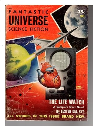 FANTASTIC UNIVERSE SCIENCE FICTION, September 1954, Vol 2, No 2.