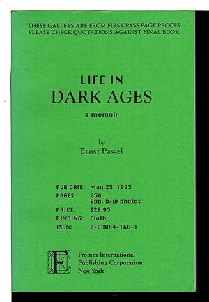 Bild des Verkufers fr LIFE IN THE DARK AGES: A Memoir. zum Verkauf von Bookfever, IOBA  (Volk & Iiams)