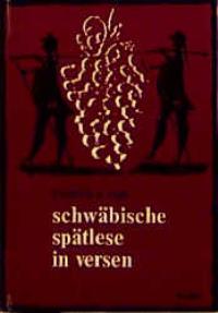 Seller image for schwbische sptlese in versen for sale by KUNSTHAUS-STUTTGART