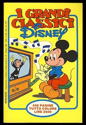 Bild des Verkufers fr I grandi classici Disney #8 zum Verkauf von Parigi Books, Vintage and Rare