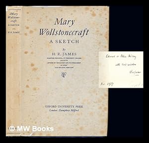 Seller image for Mary Wollstonecraft : a sketch for sale by MW Books Ltd.
