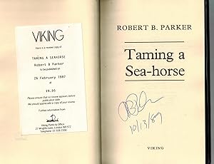 Imagen del vendedor de Taming A Sea-Horse a la venta por Dale Steffey Books, ABAA, ILAB