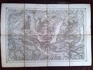 Geologische Karte des Herzogthums Salzburg. Blatt 6 (v. 15): Umgebungen von Thalgau. Gezeichnet v...