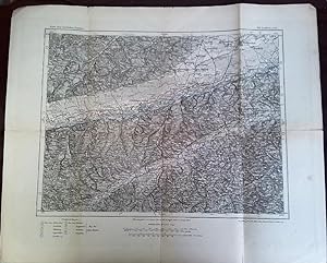 Karte des Deutschen Reiches Nr. 612: Landau a. d. Isar. Maßstab 1 : 100 000.