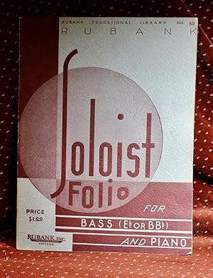 Rubank Educational Library No. 80 SOLOIST FOLIO FOR BASS (Eb or BBb) And Piano.