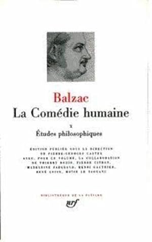 Bild des Verkufers fr Balzac : La comdie humaine, tome 10 zum Verkauf von Chapitre.com : livres et presse ancienne