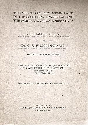 The Vredefrot Mountain Land in the Southern Transvaal and the Northern Orange Free State