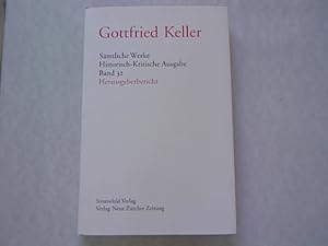 Seller image for Gottfried Keller: Smtliche Werke. Band 32. for sale by Antiquariat Bookfarm