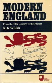 Seller image for Modern England From the 18th Century to the Present for sale by Caerwen Books