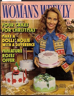 Imagen del vendedor de Woman's Weekly Magazine 24th November 1979 a la venta por Laura Books