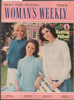 Imagen del vendedor de Woman's Weekly Magazine 3rd August 1968 a la venta por Laura Books