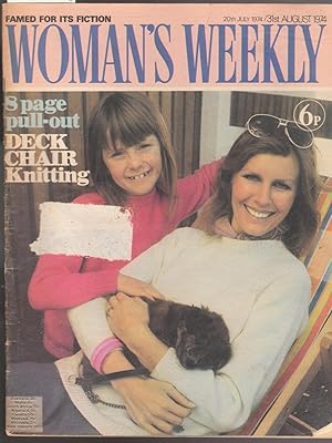 Imagen del vendedor de Woman's Weekly Magazine 31st August 1974 a la venta por Laura Books