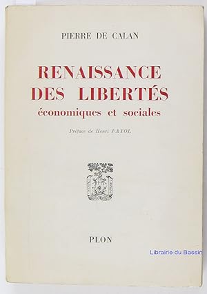 Seller image for Renaissance des liberts conomiques et sociales for sale by Librairie du Bassin