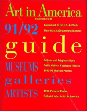 Art in America n°8. August 1991.
