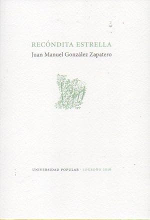 Seller image for RECNDITA ESTRELLA. for sale by angeles sancha libros