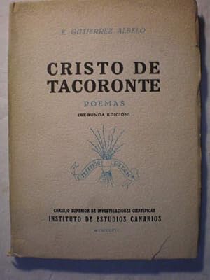 Immagine del venditore per Cristo de Tacoronte. Poemas venduto da Librera Antonio Azorn