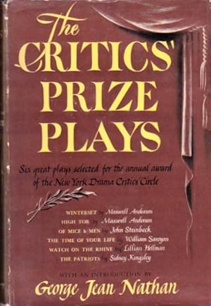 The Critics' Prize Plays