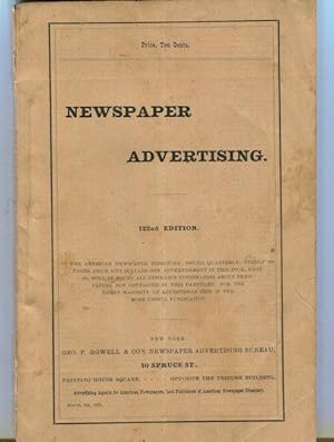 Newspaper Advertising In The American Newspaper Directory.