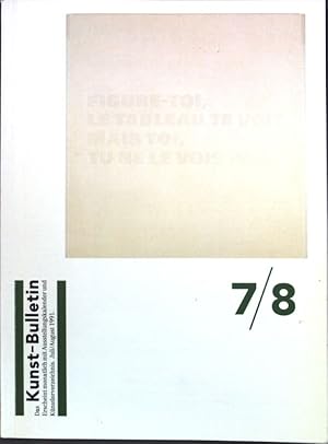 Bild des Verkufers fr Das neue Museum fr Moderne Kunst in Frankfurt; in: Nr. 7/8 Kunst-Bulletin; zum Verkauf von books4less (Versandantiquariat Petra Gros GmbH & Co. KG)