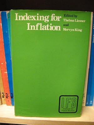 Seller image for Indexing for Inflation for sale by PsychoBabel & Skoob Books