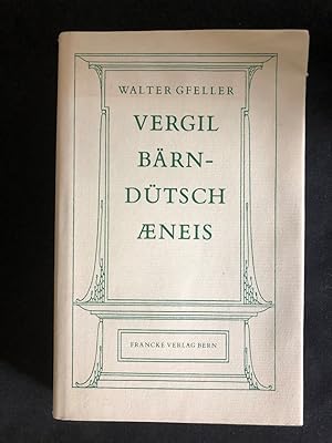 Bild des Verkufers fr Vergil Brndtsch Aeneis. zum Verkauf von Libretto Antiquariat & mundart.ch