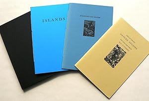 Set of books: 'Islands: three poems', 'Birdsong and Water'; and 'Nature Studies'.