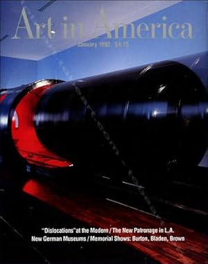 Art in America n°1. January 1992.