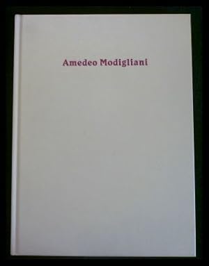 Bild des Verkufers fr Amadeo Modigliani zum Verkauf von ANTIQUARIAT Franke BRUDDENBOOKS