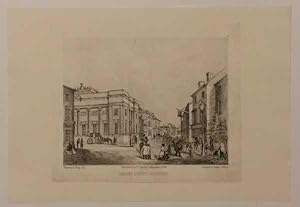 Granby Street Leicester facsimilie antique Print