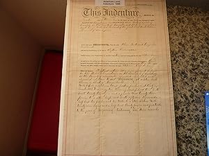 Indenture - American Land Sale 1885