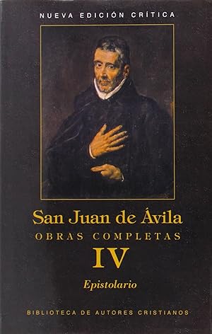 Imagen del vendedor de Iv.san juan de vila.obras completas.epistolario a la venta por Imosver