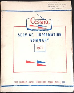 Cessna Service Information Summary 1971