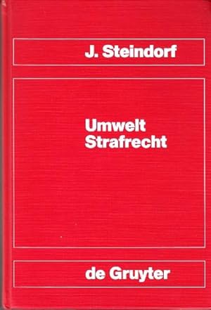 Bild des Verkufers fr Umwelt-Strafrecht zum Verkauf von Buchversand Joachim Neumann