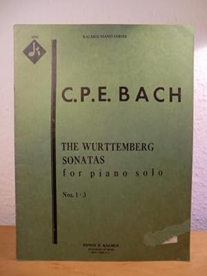 Bild des Verkufers fr The Wurttemberg Sonatas for piano solo Nos. 1 - 3 zum Verkauf von Antiquariat Weber