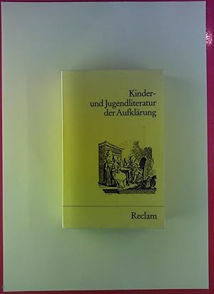 Bild des Verkufers fr Kinder- und Jugendliteratur der Aufklrung. Eine Textsammlung. zum Verkauf von biblion2