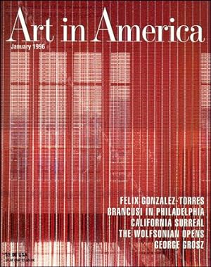 Art in America n°1. January 1996.