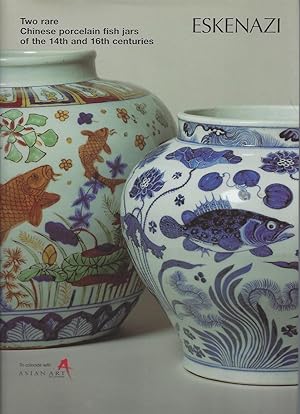 Bild des Verkufers fr Two Rare Chinese Porcelain Fish Jars of 14th and 16th Centuries - London 7 November - 30 November 2002 zum Verkauf von ART...on paper - 20th Century Art Books