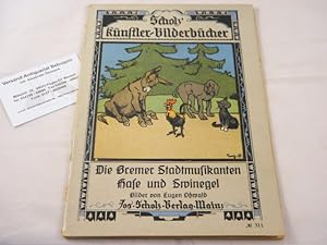 Seller image for DIE BREMER STADTMUSIKANTEN.- Hase und Swinegel. for sale by Antiquariat Bebuquin (Alexander Zimmeck)