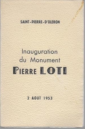 Saint-Pierre d'Oléron. Inauguration du Monument Pierre Loti