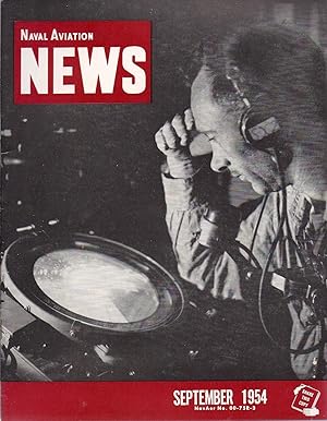 Bild des Verkufers fr Naval Aviation News September 1954 zum Verkauf von Charles Lewis Best Booksellers