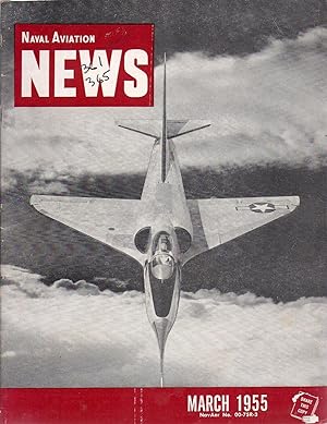Bild des Verkufers fr Naval Aviation News March 1955 zum Verkauf von Charles Lewis Best Booksellers