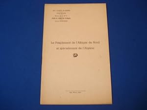 Le Peuplement de l'Afrque du Nord et Spécialement de l'Algérie