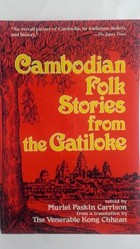 Imagen del vendedor de Cambodian Folk Stories from the Gatiloke a la venta por Librera Ofisierra