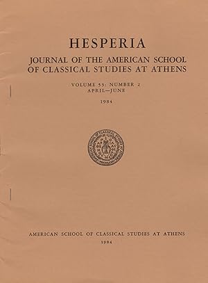 Hesperia (Volume 53, No. 2, April