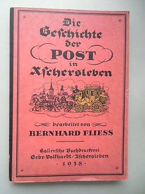 Geschichte der Post in Aschersleben 1938 Sachsen-Anhalt Postgeschichte