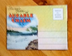 Souvenir Folder of Ausable Chasm, N.Y. (18 photos en accordéon)