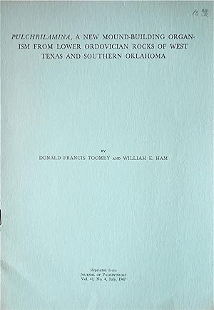 Pulchrilaminia, A New Mound-Building Organism from Lower Ordovician Rocks of West Texas and South...